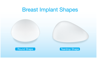 breast implant shapes