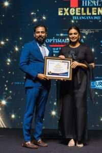 Dr Harikiran Chekuri and Huma Qureshi